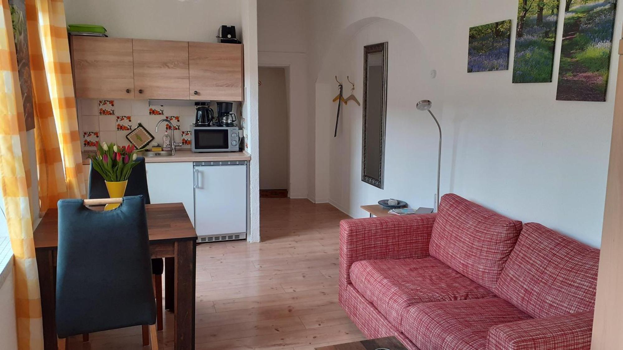 1-Zimmer-Apartment-2-Hochparterre Lubeka Zewnętrze zdjęcie